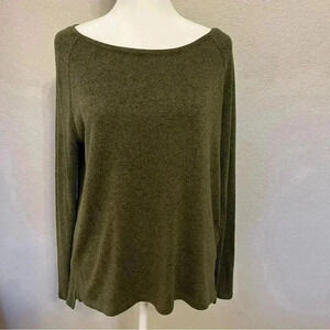 Old Navy green and black marled thin loose fit sweater size XS